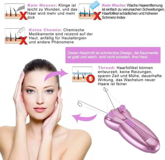 Ladies Facial Epilator Electric Ladies